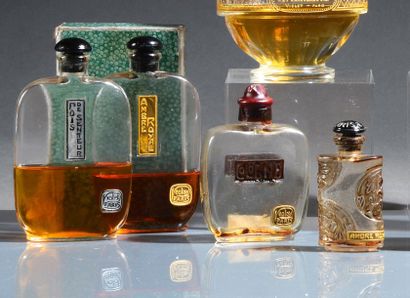 Lucien Gaillard (1865-1942) pour Violet parfumeur - (années 1920) Rare ensemble créé...
