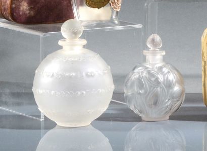 René Lalique pour les Parfums Arys et les Parfums Jay-Thorpe - (années 1920) Deux...