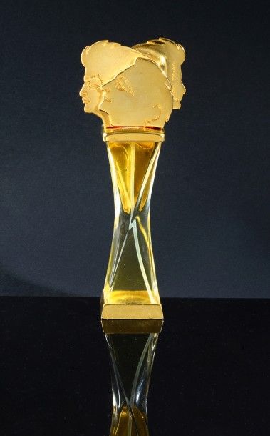 Jean MARAIS «Mixte» - (années 1990).
Luxueux flacon vaporisateur en verre incolore...