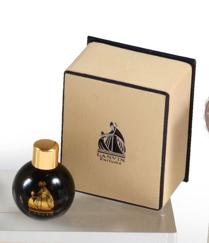 Lanvin parfums «Mon Péché» - (années 1950).
Dans un état remarquable de fraicheur,...