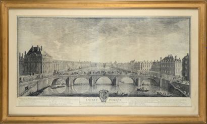 Eyssen (d'après) Entrée publique, dédié à M. le Comte de Kaunitz-Rittberg.
Gravure.
H:...