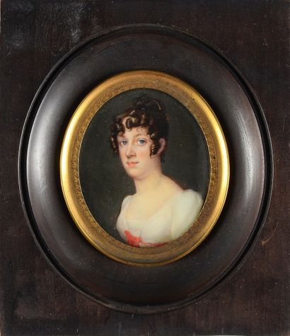 Attribué à François SIEURAC (Cadix, 1781-Sorèze ?, après 1832) Comtesse Andréossy...