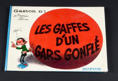 FRANQUIN GASTON 05.
Les gaffes d'un gars gonflé.
Edition originale à l'italienne...