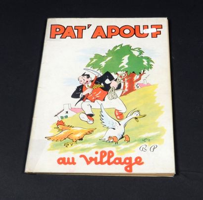 GERVY PAT'APOUF CHASSE LES GRANDS FAUVES.
Edition originale 1955. Album à l'état...