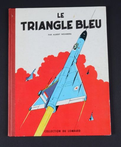 GRATON DAN COOPER.
LE TRIANGLE BLEU.
Edition originale bien complète de son point...