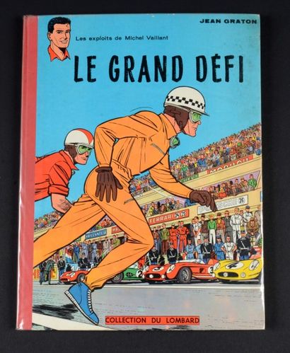 GRATON Jean MICHEL VAILLANT
Deux albums toilés Lombard Le grand défi Edition de 1962...