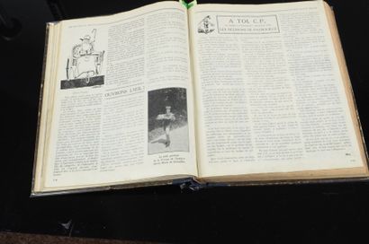 HERGÉ LE BOY SCOOT BELGE.
RELIURE EDITEUR ANNEES 1927 A 1929.
Avec de nombreux dessins...