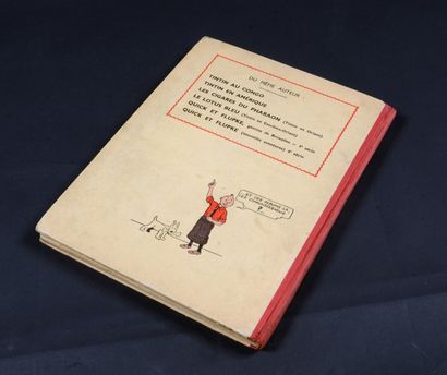 HERGÉ TINTIN 06.
L'OREILLE CASSEE.
EDITION ORIGINALE A2. NOIR & BLANC DE 1937. A2,
Pages...
