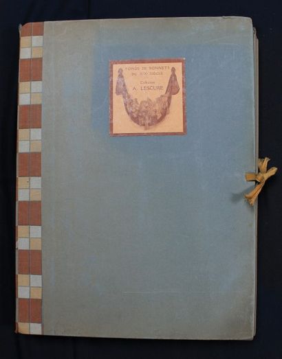 null Fond de Bonnets du XIXème siècle, collection A.Lescure, Ernst Henri Editeur,...