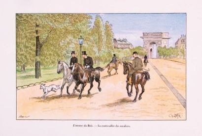 CRAFTY. «Paris au bois». Paris, 1890.