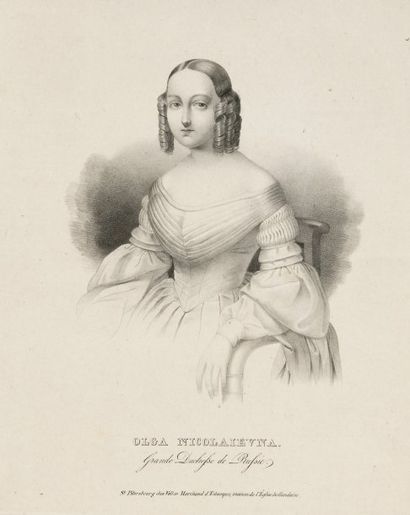 Olga Nicolaïévna, grande-duchesse de Russie....