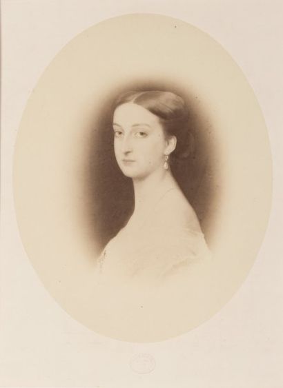 Françoise, princesse de Joinville. Portrait...