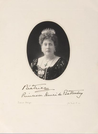 null Béatrice, princesse de Battenberg, née princesse de Grande-Bretagne (1857-1944)....