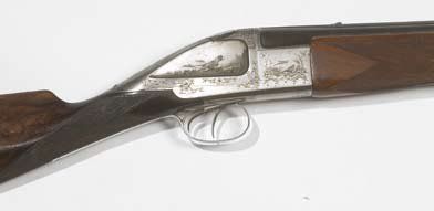 null Fusil de chasse artisanal SUPER-FIX CHARLIN cal.12.70 (n°22). Canons superposés...