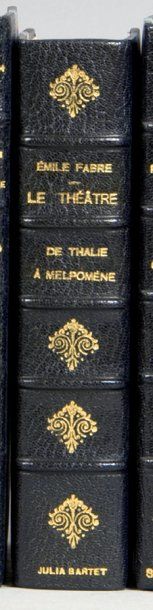 FABRE Emile Le Théâtre, Hachette, 1936, édition originale ; De Thalie à Melpomène,...