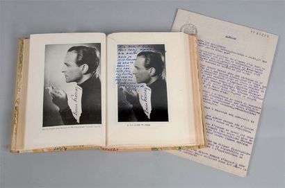 ( FRESNAY Pierre ) - Albert DUBEUX Pierre Fresnay, Calmann-Lévy, 1950, édition originale,...