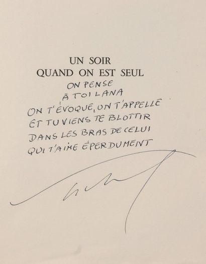 GUITRY Sacha Un soir quand on est seul, l'Edition Française Illustrée, Paris, 1947....
