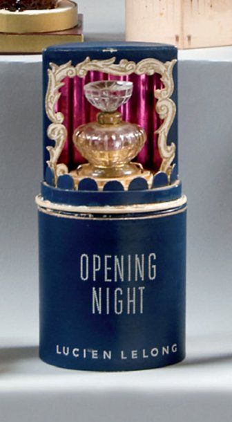 LUCIEN LELONG - «Opening Night» - (1934) Présenté dans son coffret polychrome en...