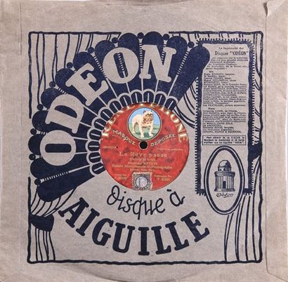 null Disque 78 tours de la chanson "Fumeur d'opium "[1906] par Mr Watson Pressage...