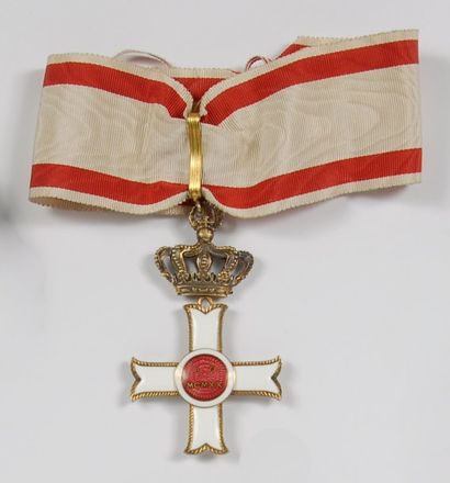 null Malte - Ordre de Saint-Jean de Jérusalem - Insigne de chevalier de dévotion....