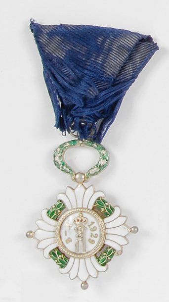 null Serbie - Yougoslavie - Ordre de la Couronne de Yougoslavie - Croix de chevalier....
