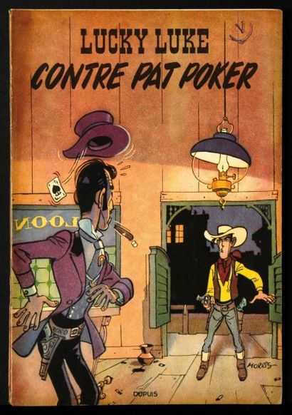 MORRIS LUCKY LUKE 05. LUCKY LUKE CONTRE PAT POKER. édition originale en très très...