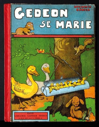 RABIER GEDEON SE MARIE. édition originale Garnier Frères 1934. Etat de conservation...