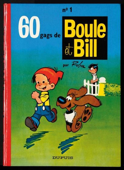 ROBA BOULE ET BILL N°1. édition originale (1962). Album à l'état tout proche du neuf....