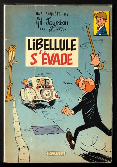 TILLIEUX GIL JOURDAN 01. Libélulle s'évade. Edition originale belge en très bel état....