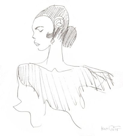 PRATT, HUGO Flamenco. éditions Vertige Graphic. 1990. sérigraphie reprennant celle...