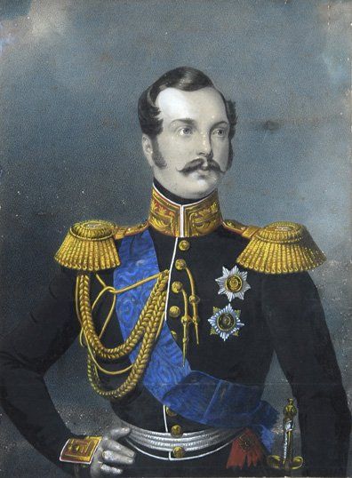 Alexandre II, empereur de Russie (1818-1881). Portrait le représentant en buste,...