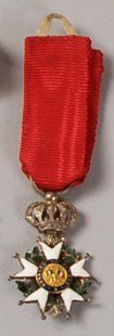 null Ordre de la Légion d'honneur (France). Monarchie de juillet, étoile miniature...