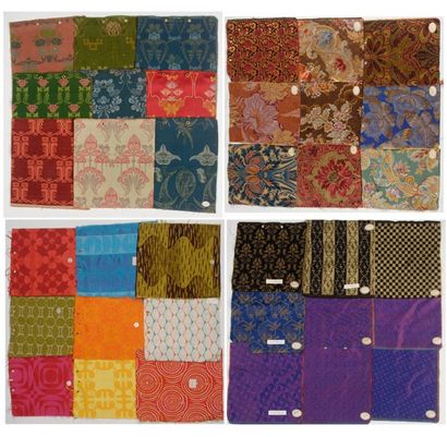 null Ensemble des archives textiles de la manufacture Craye à Roubaix, entre 1890...