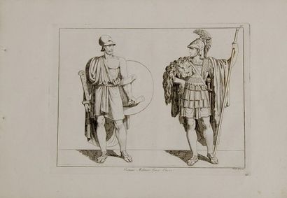 PINELLI (Bartoloméo), Raccolta di cento costumi antichi, Ricavati dai Monumenti,...