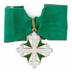 null Ordre de Saint-Maurice et Lazare (Italie), croix de commandeur en or et émail,...