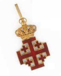 null Ordre du Saint Sépulcre de Jérusalem. Ensemble de Grand croix, composé de sa...