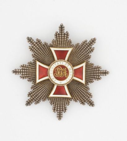 null Ordre de Léopold (Autriche) - Plaque de Grand croix, modèle simple (pas de guerre...