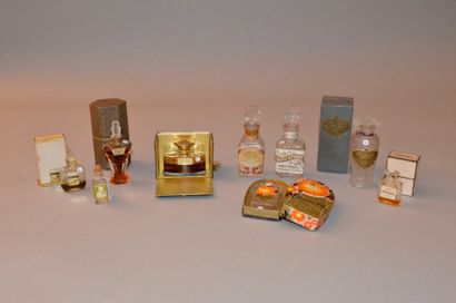 Divers parfumeurs, années 1920-1950, Lot...