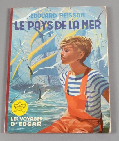 JOUBERT 
LES VOYAGES D'EDGAR.
Le Pays de la Mer. Edition originale en très bel état...