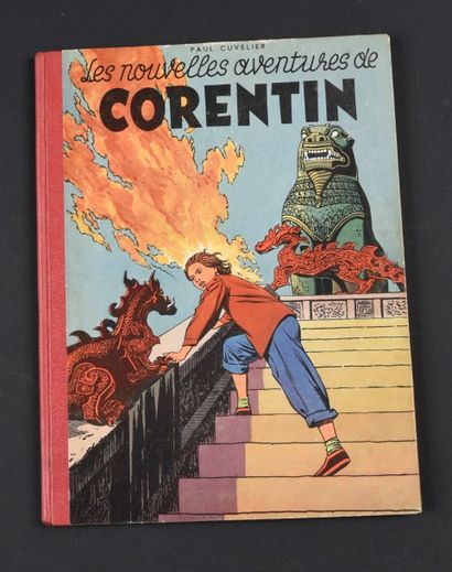 CUVELIER 
CORENTIN 02.
LES NOUVELLES AVENTURES DE CORENTIN.
Edition originale de...