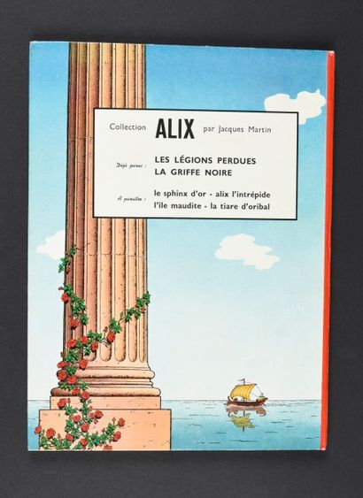 MARTIN 
ALIX 06.
LES LEGIONS PERDUES, édition originale de 1965. Très très bon é...