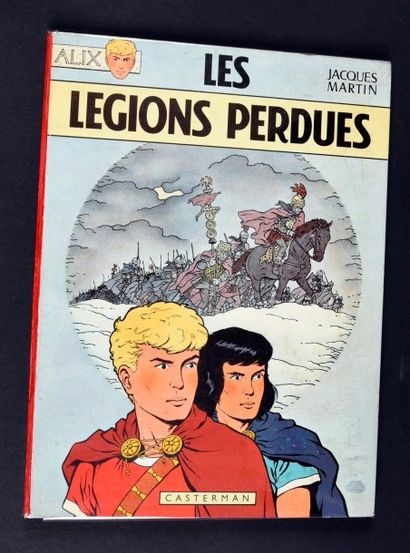 MARTIN 
ALIX 06.
LES LEGIONS PERDUES, édition originale de 1965. Album en très bel...