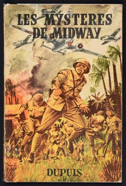HUBINON 
BUCK DANNY 01 LES MYSTERES DE MIDWAY, édition originale de 1948. Très bon...