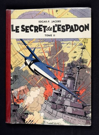 JACOBS 
BLAKE ET MORTIMER 02.
LE SECRET DE L'ESPADON TOME 2. EO Edition originale....