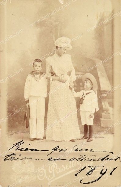 null * ZÉNAÏDE, Princesse Youssoupoff,
Comtesse Soumarokoff-Elston (1861-1939)
Portait...