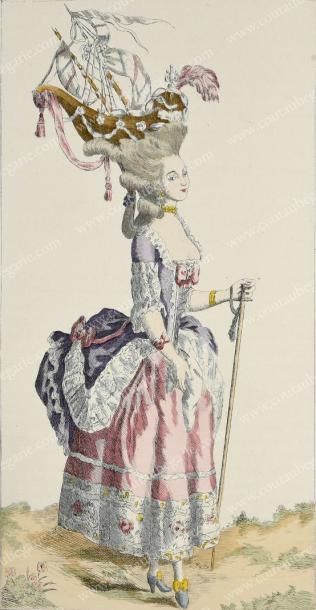 REISET Gustave-Armand-Henri, comte de (1821-1985) 
Modes et usages au temps de Marie-Antoinette,...