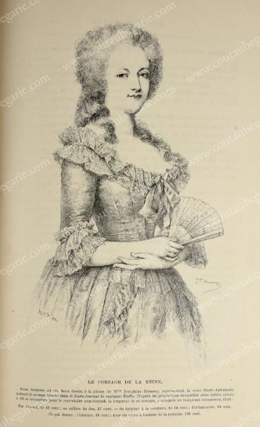 REISET Gustave-Armand-Henri, comte de (1821-1985) 
Modes et usages au temps de Marie-Antoinette,...