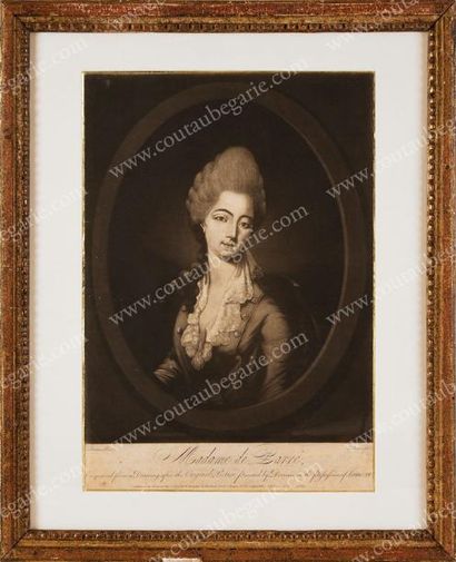 École Française du XIXe siècle 
Portrait de Jeanne Bécu de Cantigny, comtesse du...