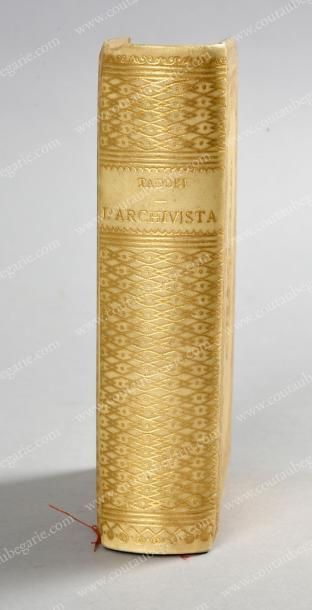 TADDEI Pietro 
L'Archivista, Milano, Editore-Libraio della Real casa, 1906. Petit...