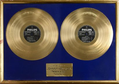null JOHNNY HALLYDAY.
RETIENS LA NUIT. Double disque d'or 1976
Récompense officielle...
